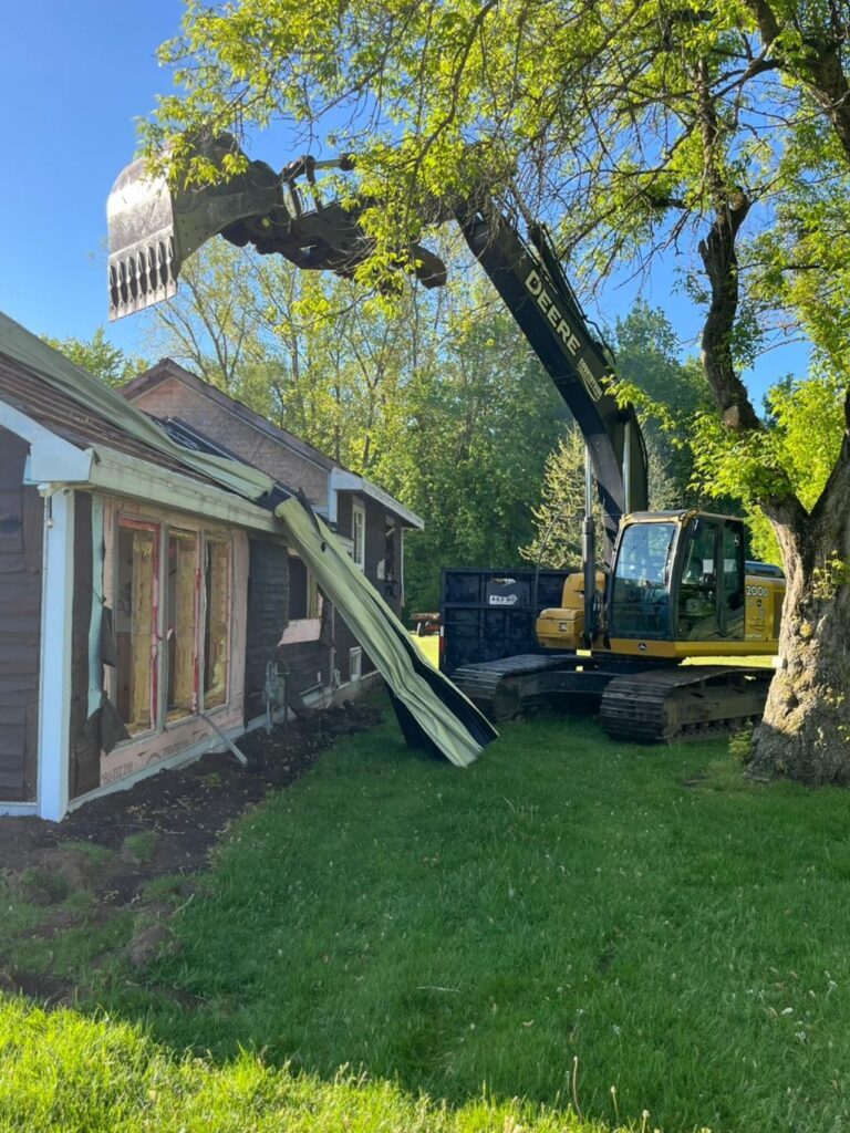 Home demolition company Norfolk ON