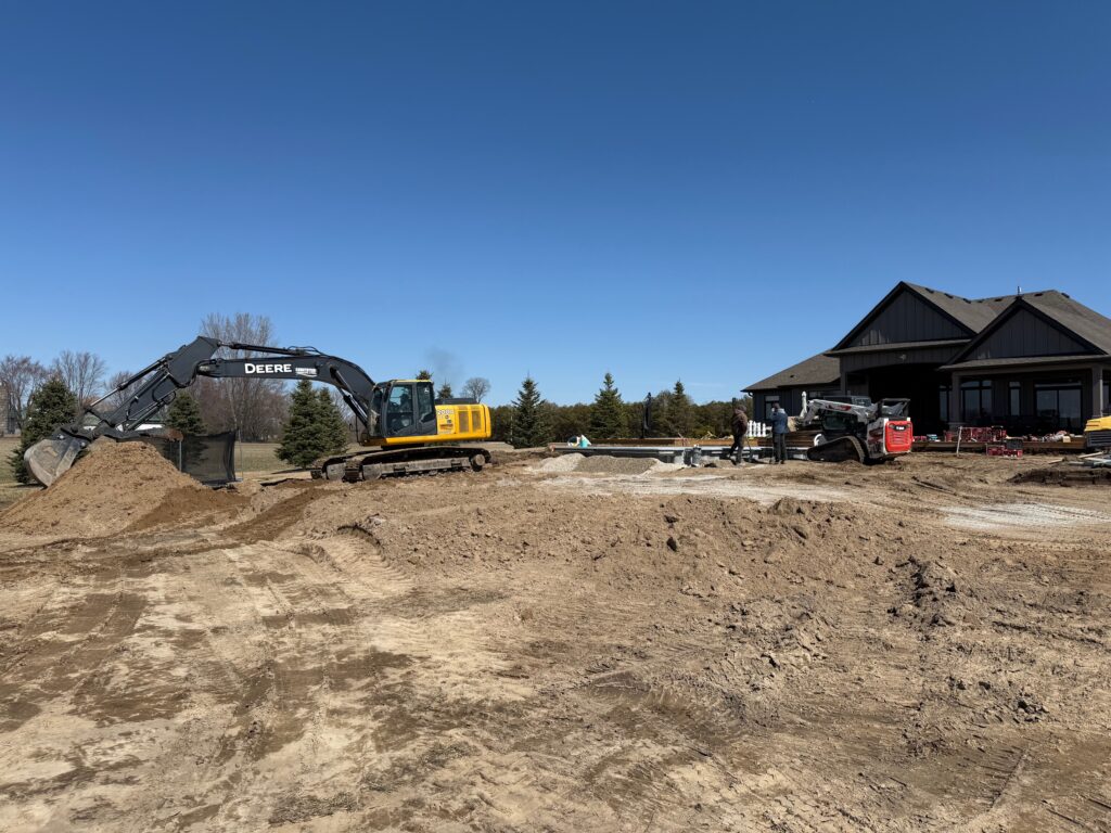 Swimming pool excavation Malahide