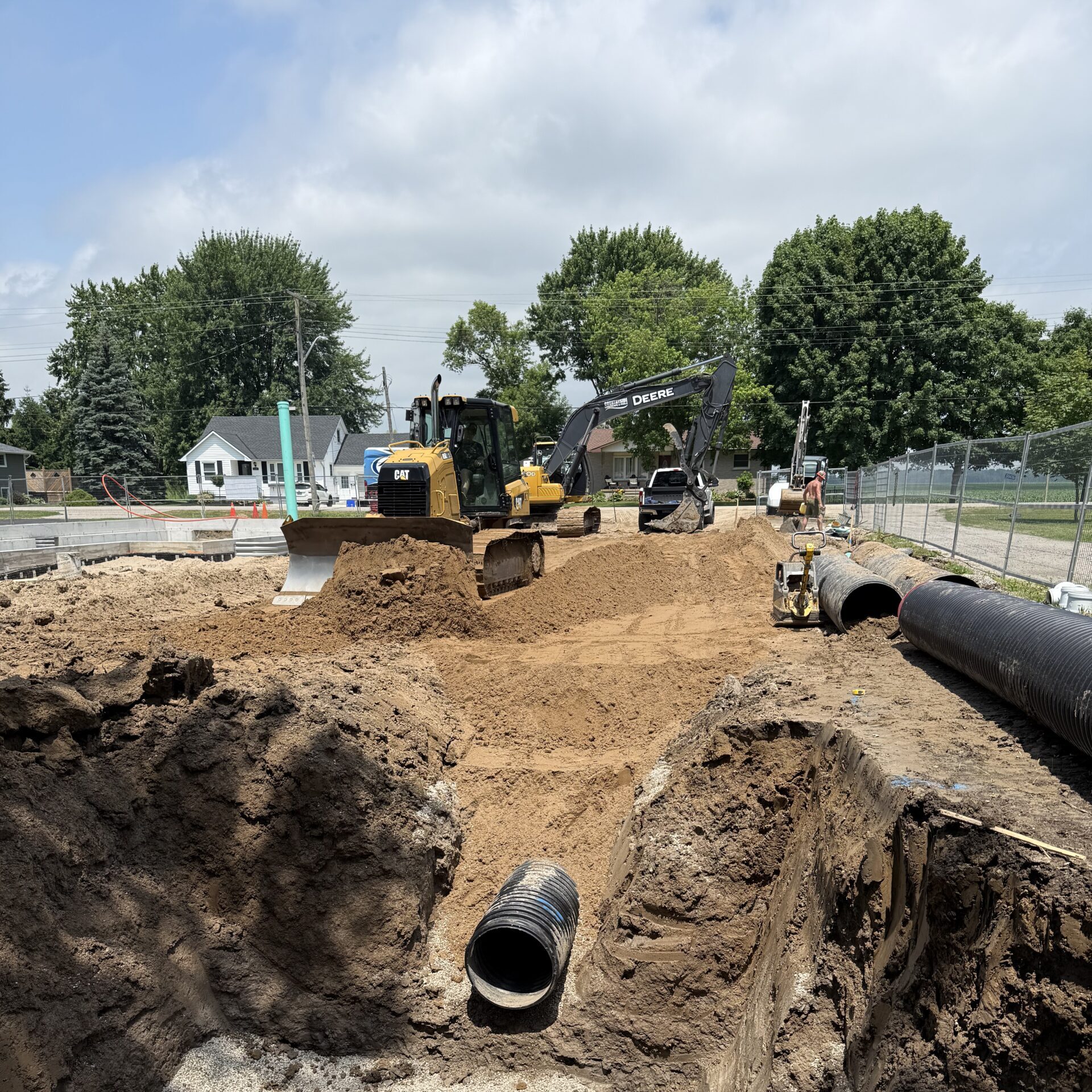 Soil drainage services in Ontario
