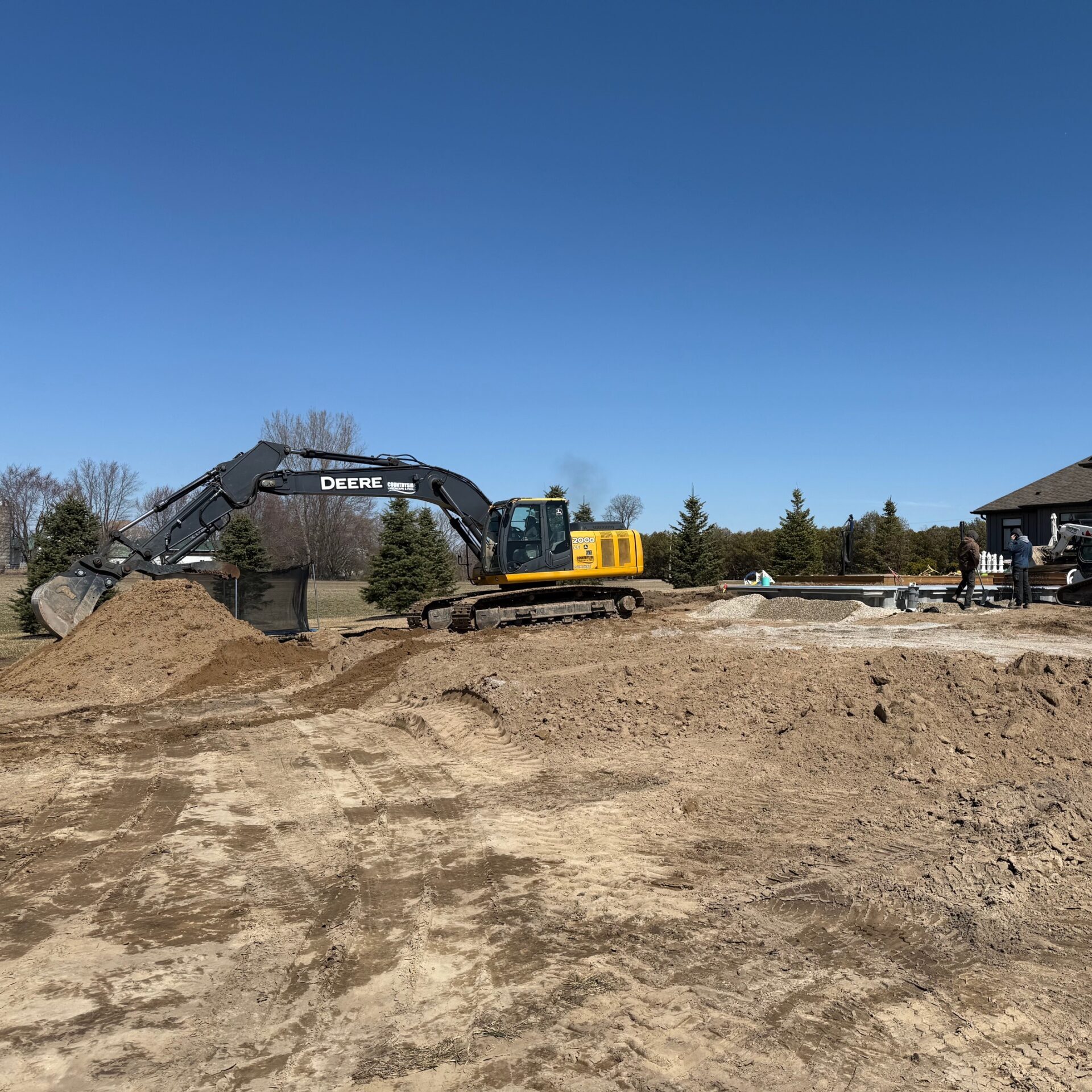 Swimming pool excavation Malahide